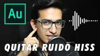 Eliminar quitar ruido hiss de fondo Adobe Audition MUY FÁCIL