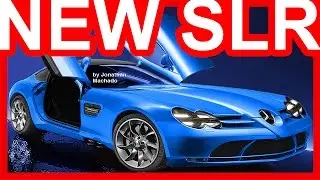 PHOTOSHOP Novo Mercedes-AMG SLR 2018 