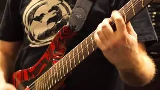 SCAR SYMMETRY's PER NILSSON performs 