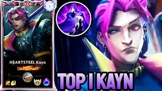 WILD RIFT KAYN - TOP 1 KAYN GAMEPLAY - GRANDMASTER RANKED