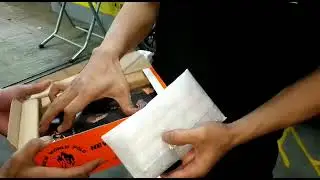charging unboxing 72 volt, 24ah