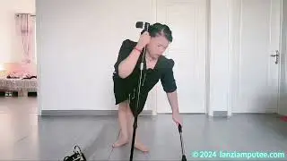 Carrie: Polio Girl crouches down walks