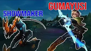 I didn't know high elo Korean SoloQ was like this... [Gumayusi vs. Showmaker]