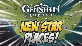 All NEW Star Locations! Genshin Impact