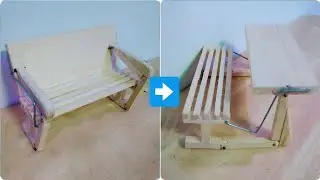 мини модель складной стол и стулья своими руками