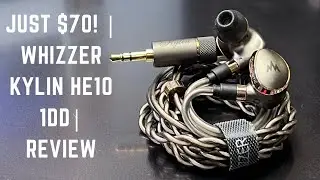 $70 only! | Whizzer Kylin HE10 1DD iem | Review
