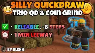 [UPDATED] Fastest Way to Grind Badlands Quickdraw in TRIO I Silly Quickdraw - P1 POV I TDS Roblox