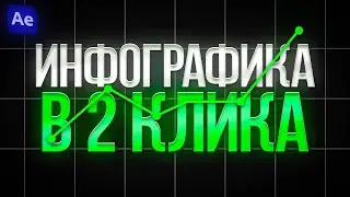 ИНФОГРАФИКА В 2 КЛИКА В ADOBE AFTER EFFECTS | ГАЙД ПО ИНФОГРАФИКЕ АФТЭР ЭФФЕКТС