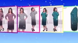 красивое платье для весомых дам