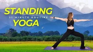 You Need This Energizing Yoga Workout! Standing Yoga Routine, Full Stretches for Beginners!