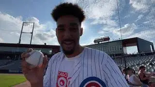 Pitcher throws only ONE pitch!