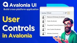 Avalonia Tutorial: User Controls in Avalonia UI | User Control | Visual studio | C#