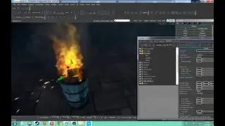 Cryengine #16 Создание огня, спецэффектов  уроки