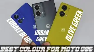 Moto G85 Unboxing All colours