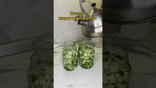 Ірі қиярды осылай жаптым. Салатқа, рассольникке таптырмас қияр😍 огурцы на зиму. #рецепты #банка