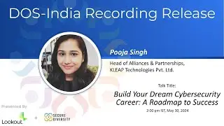 Build Your Dream Cybersecurity Career - A Roadmap to Success, Pooja Singh