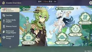 New Event [パート1] : Graven Innocence | Roming the Jungle by Genshin impact 3.0