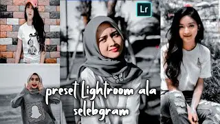 Tutorial Lightroom || Preset ala Selebgram - Dark mod ||