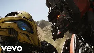 Imagine Dragons - Bones (MXEEN Remix) | Bumblebee vs Blitzwing Fight Scene [4k]