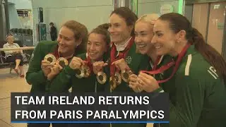 Team Ireland returns from Paralympic Games in Paris