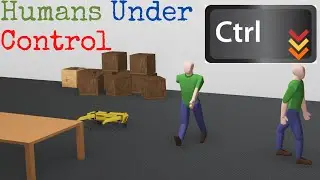 Make your simulation realistic | Pedestrian control with keyboard | Webots