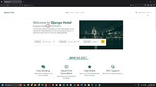 Online Hotel Reservation System Project in Python Django with Source Code