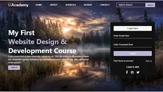 How to Build a Website Using HTML and CSS | Step by Step Tutorial