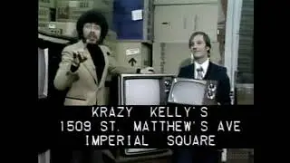 Crazy Kelly's commercial (TVs), Winnipeg [1980]