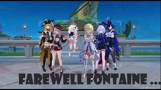 Traveler's Goodbye to Fontaine Genshin Impact HD