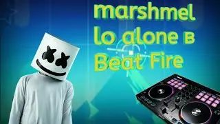 Marshmello Alone в Beat Fire на обычном #1