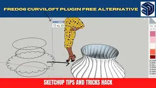 free alternative of curviloft plugin  / fredo6 curviloft plugin