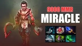 9K MMR Miracle Playing Mid Pudge