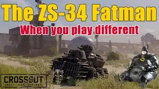 Crossout - ZS-34 Fatman - Full attack mode with cannons