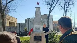 Восстановлен памятник героям в станице Гостагаевской Анапа сегодня