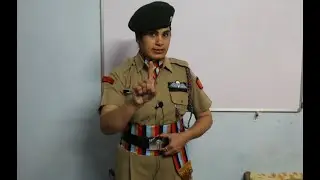 How to wear Scarf, Jhalar & Kamar Bandh over NCC Uniform | Correct placement of Jhalar & kamar Bandh