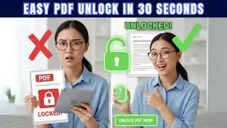 Unlock Any PDF Instantly! No Software, No Hassle...
