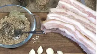 Как вкусно засолить сало?! ЗАСОЛКА САЛА!!!