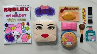 🍬Paper Diy🍬 How to make ROBLOX x MY MELODYㅣBlind BagㅣASMR SatisfyingㅣPaper CraftㅣPaper Squishy