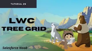 LWC Tree-Grid (Hindi) || Parent To Child SOQL  || Call Apex From LWC || Salesforce LWC Tutorial