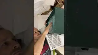 Change your filters! #filter #aircleaner #oddlysatisfying #asmrsounds #dirty