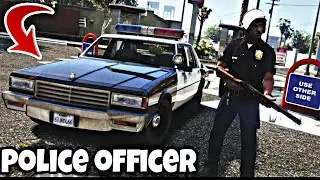 PLAYING GTA-5 AS A POLICE OFFICER!! | HARD | FUNNY GAMEPLAY