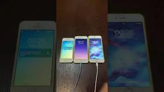 iPhone 5s vs iPhone 6 vs iPhone 6s boot up test #shorts #iphone5s #iphone6 #iphone6s #ios