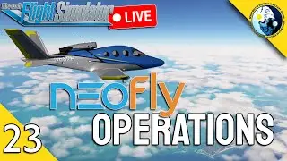 Virtual Aviation Series: My MSFS 2020 NeoFly Career | Say Intentions AI | Active Sky