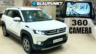 360 DEGREE CAMERA INSTALLATION IN BREZZA LXI CNG|BREZZA 2024 LXI MODIFIED|#brezza 📞9833751777