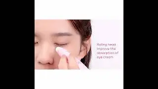 LAIKOU Sakura Eye Serum Eye Roller Massage Vitamin C Hyaluronic Acid Skin Care