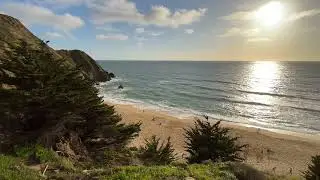 Gray Whale Cove State Beach, California