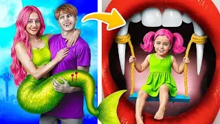 Poor Pregnant Mermaid In a Rich Vampire Family! How To Become a Vampire