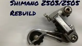 How To Rebuild a Shimano Z503/Z505 Derailleur
