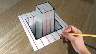 How to Draw 3D on Paper for Beginners