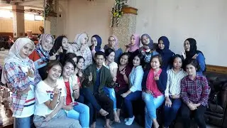 hairdo class with mua-mua  bandung|hairdo tutorial|belajar hairdo